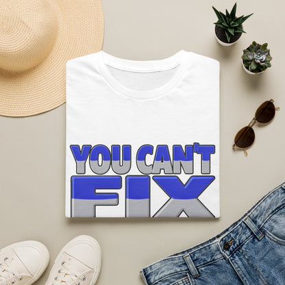 You Can't Fix Stupid T-Shirt — Funny Retro Bold Typography Tee