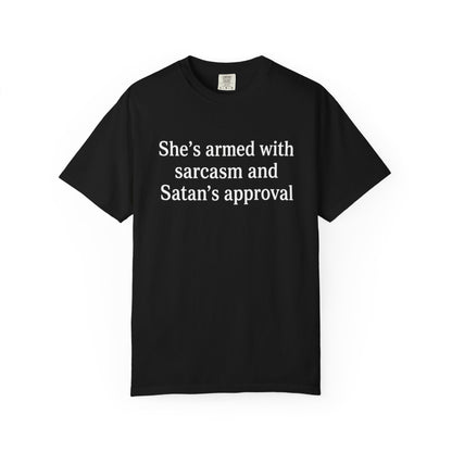 Sarcastic Satan's Approval T-Shirt