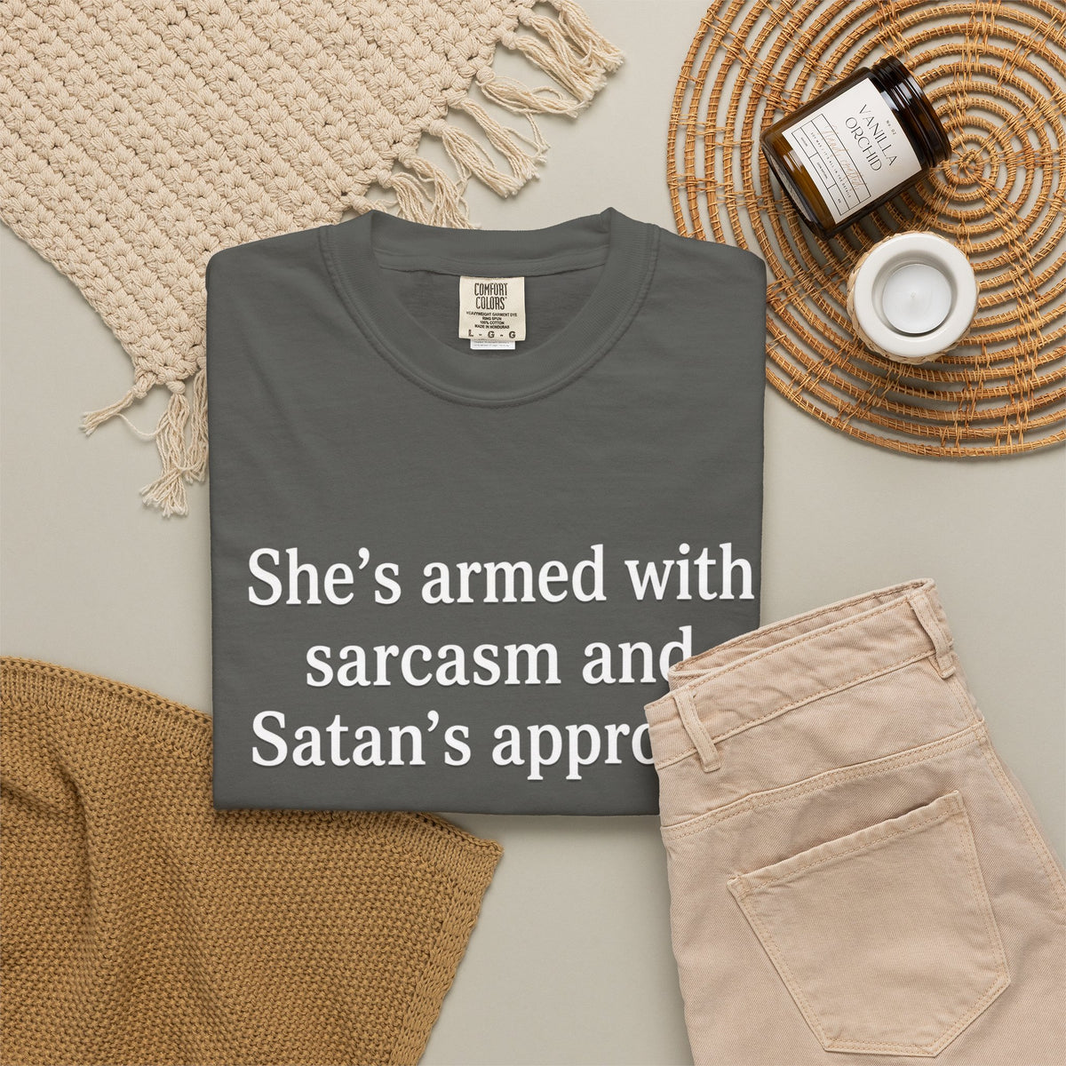Sarcastic Satan's Approval T-Shirt