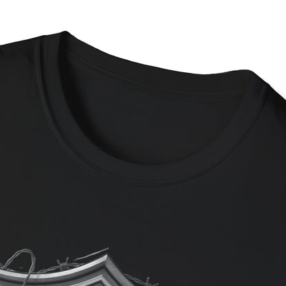 Mother Highly-Dangerous F***er Shield T-Shirt — Edgy Biker Graphic Tee