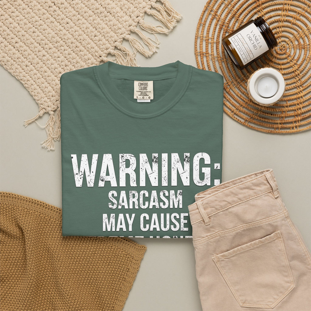 Warning: Sarcasm May Cause Extreme Honesty T-Shirt