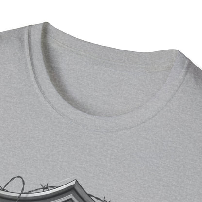 Mother Highly-Dangerous F***er Shield T-Shirt — Edgy Biker Graphic Tee