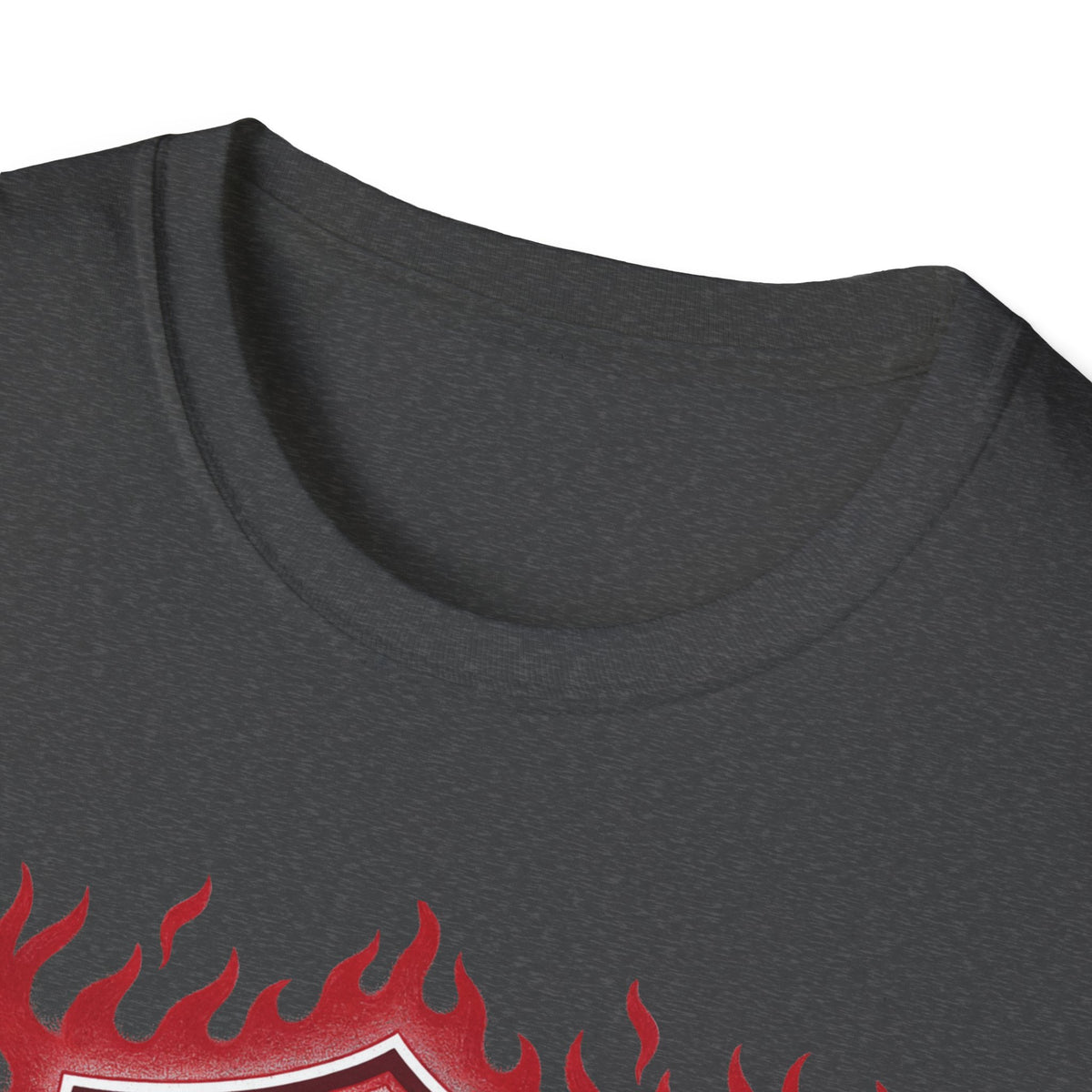 Mother Highly Dangerous M.H.F. T-Shirt — Flaming Badge Graphic Tee