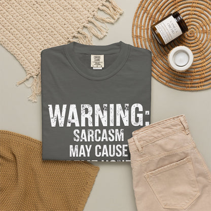 Warning: Sarcasm May Cause Extreme Honesty T-Shirt