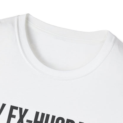 Funny 'My Ex-Husband Works Part Time For Satan' T-Shirt