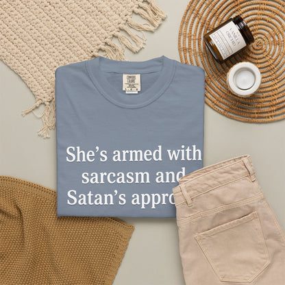 Sarcastic Satan's Approval T-Shirt