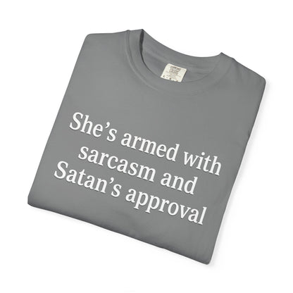 Sarcastic Satan's Approval T-Shirt