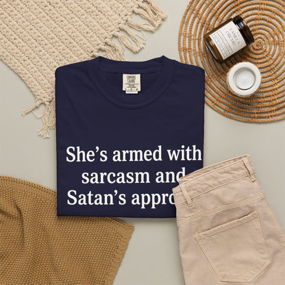 Sarcastic Satan's Approval T-Shirt