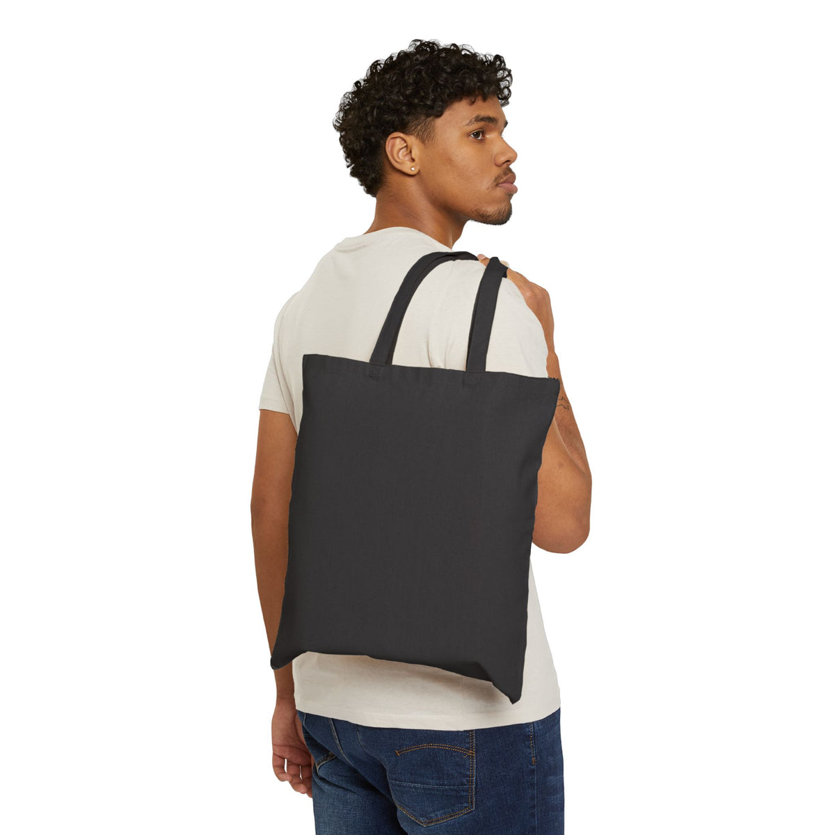 Tote Bag — "Tell Your Girlfriend to Stop Texting Me" Graphic Cotton Canvas Tote