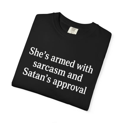 Sarcastic Satan's Approval T-Shirt