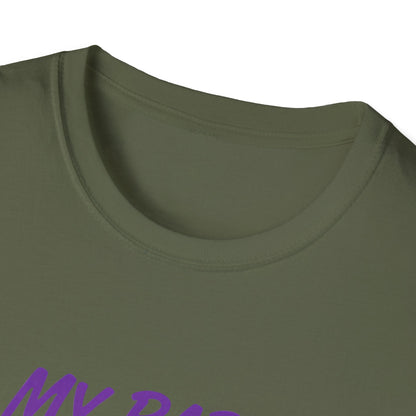My Baby Daddy’s Wallet Has Social Anxiety T-Shirt — Funny New Dad Shirt