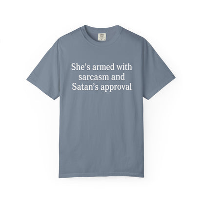 Sarcastic Satan's Approval T-Shirt