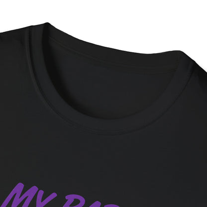 My Baby Daddy’s Wallet Has Social Anxiety T-Shirt — Funny New Dad Shirt