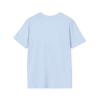 Graphic T-Shirt — "0% Child Support 1000% Attitude" Bold Blue Tee