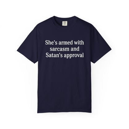 Sarcastic Satan's Approval T-Shirt