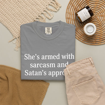 Sarcastic Satan's Approval T-Shirt