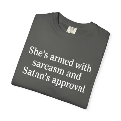 Sarcastic Satan's Approval T-Shirt