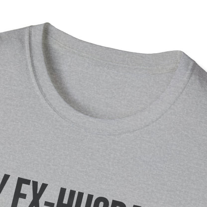 Funny 'My Ex-Husband Works Part Time For Satan' T-Shirt