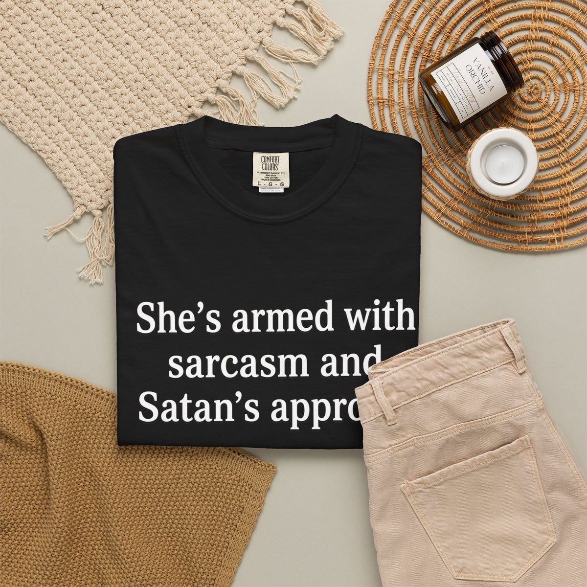 Sarcastic Satan's Approval T-Shirt
