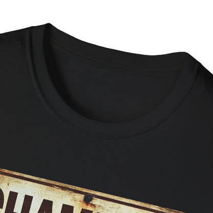Champion of Sarcasm T-Shirt — Funny Vintage Sign Tee for Sarcastic Humor Lovers